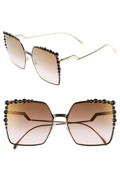 fendi gradient square cat eye sunglasses|Fendi sunglasses frames cat eye.